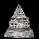 Shree Meru Laxmi Yantra Sphatik 100-150gm