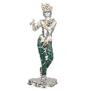 Standing Krishna (h-48.5 cm) Green