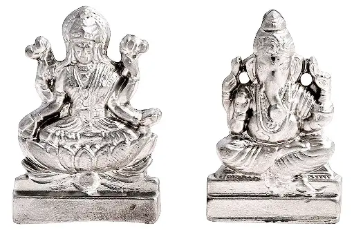 Parad Shree Laxmi Ganesh Ji Murti