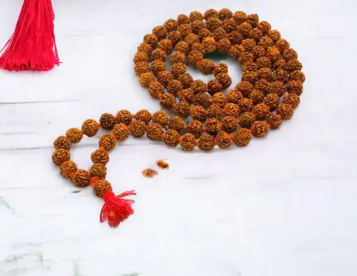 Premium Quality Rudraksha Mala 108+1 beads with lab tested